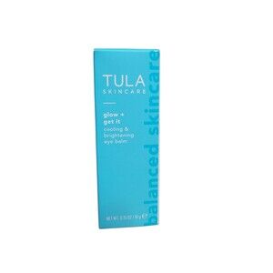 Tula Skincare Glow + Get It Cooling & Brightening Eye Balm NEW IN BOX